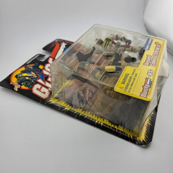 2002 Hasbro GI Joe vs Cobra - Dusty vs Desert Cobra C.L.A.W.S Attack Weapons - Picture 4 of 6